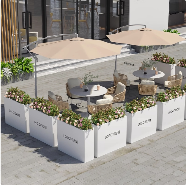 Stainless Steel  Garden Pot